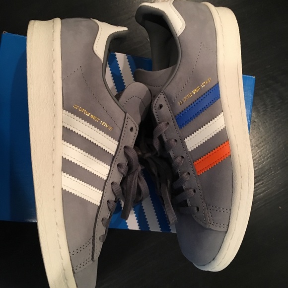 adidas Campus 80s SneakerStuff Grey 22 Little West - Picture 3 of 12